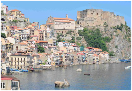 Veduta di Scilla e Castello